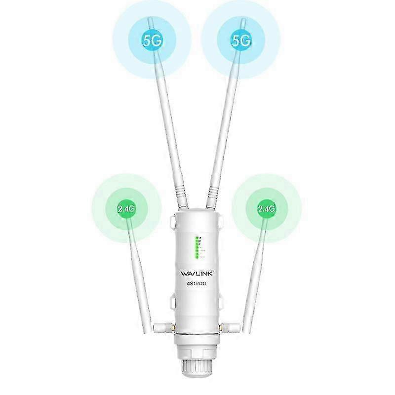 2025 Senaste modellen 1200 WiFi-förlängare Utomhus Lång Räckvidd, WiFi Repeater High-Good