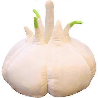 Garlic Plush Pillow - 15.7 Inch Realistic Garlic Plushies - A Head Of Garlic Stuffed Plush Doll - Simulation