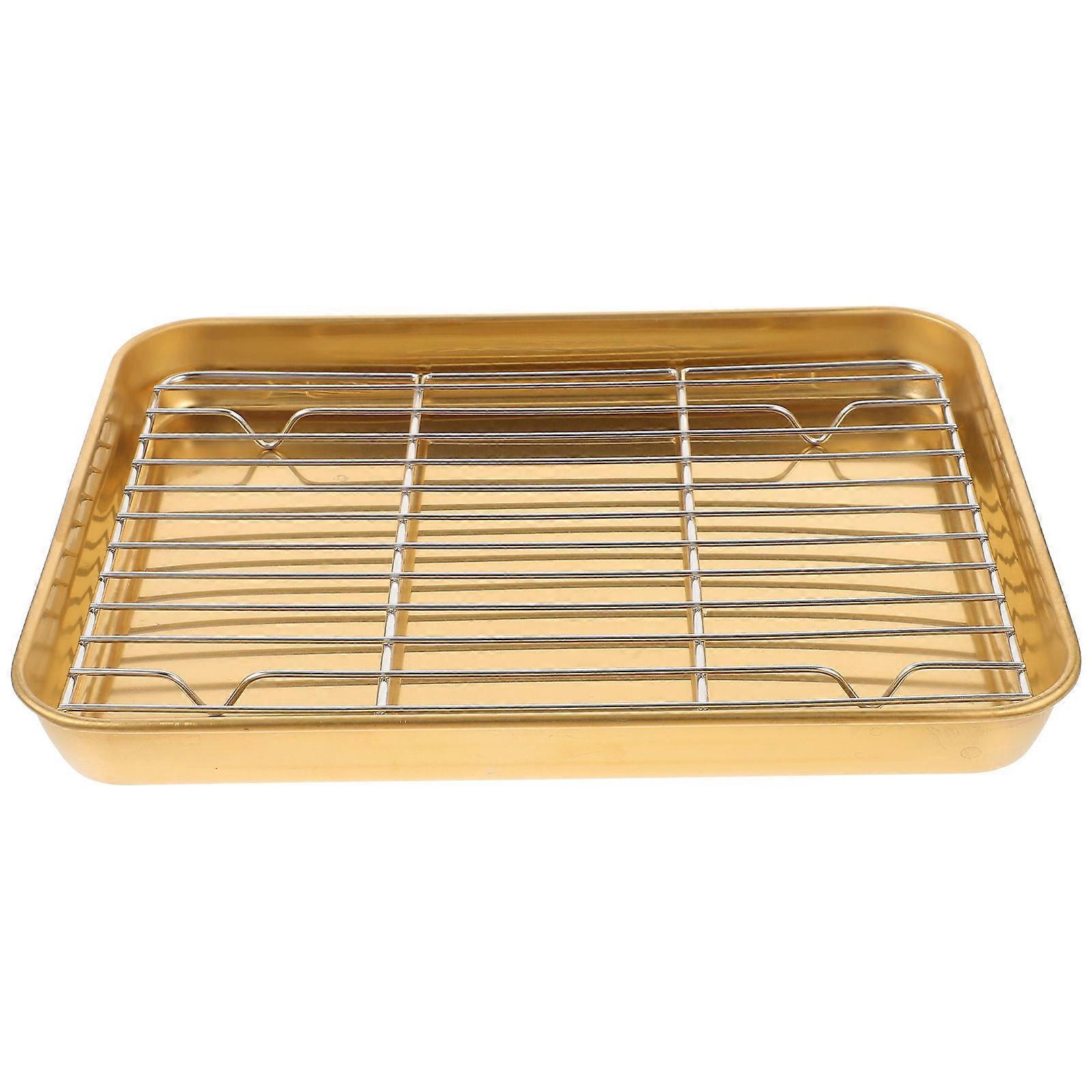 Hier ist eine verfeinerte und professionelle Produktbeschreibung, die auf Ihren Eingaben basiert:

**1 Set robuste Auflaufform aus Edelstahl mit Abkühlgitter –