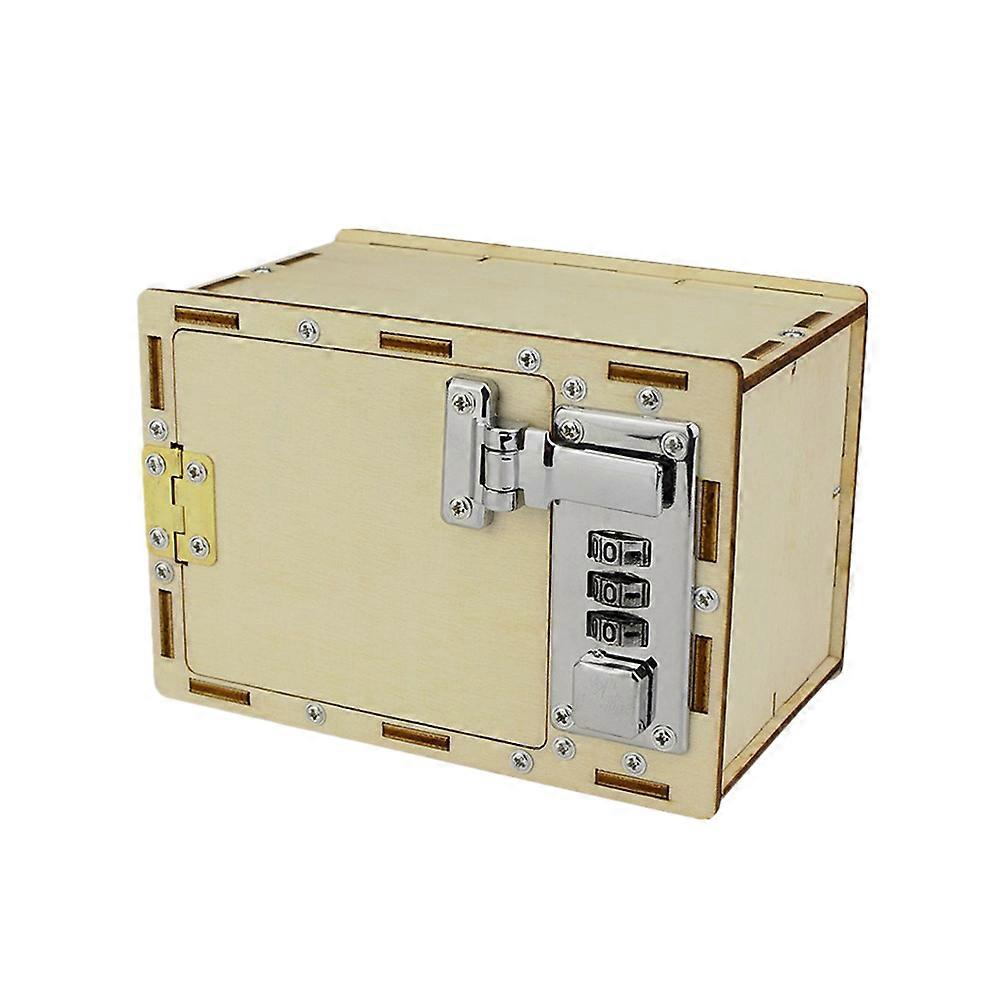 Handmade Mechanical Password Box 1 Set Scientific Technological Toys for Kids