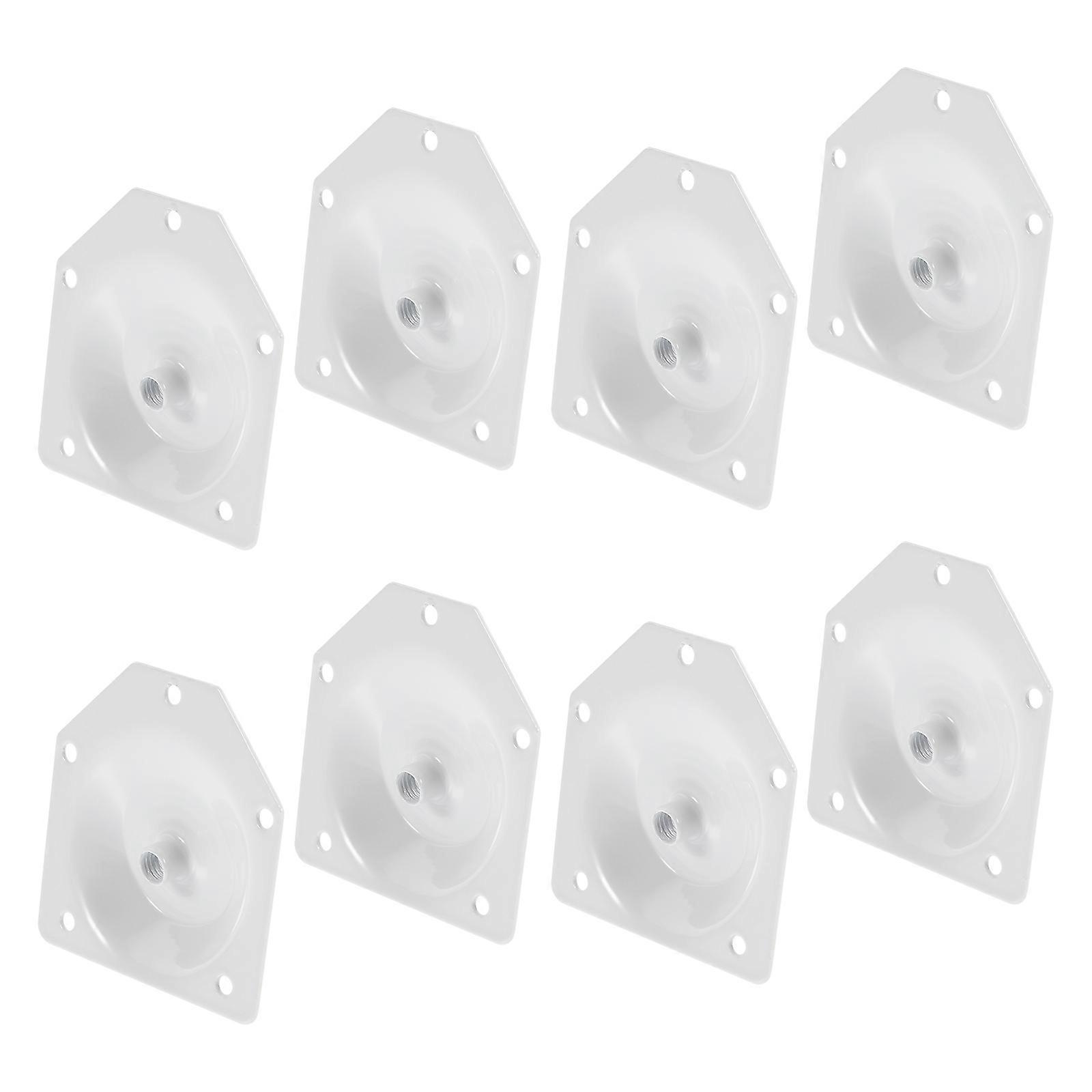 8pcs Angled Mounting Plates for Attaching Furniture Legs to Sofas and Couches with Easy Installation