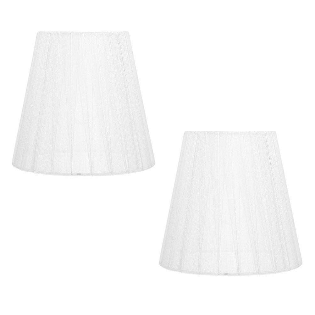 Translucent Lamp Shades For Ceiling Lights Decorative Diffuse Lighting White 2Pcs
