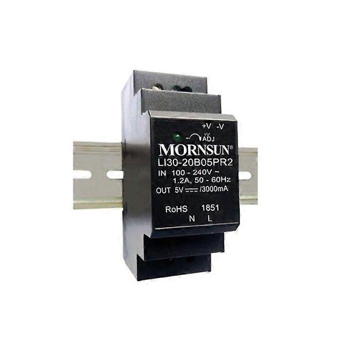 Mornsun DIN Rail Industrial Power Supply - Single Output - 30 W - 12 V - 2 A