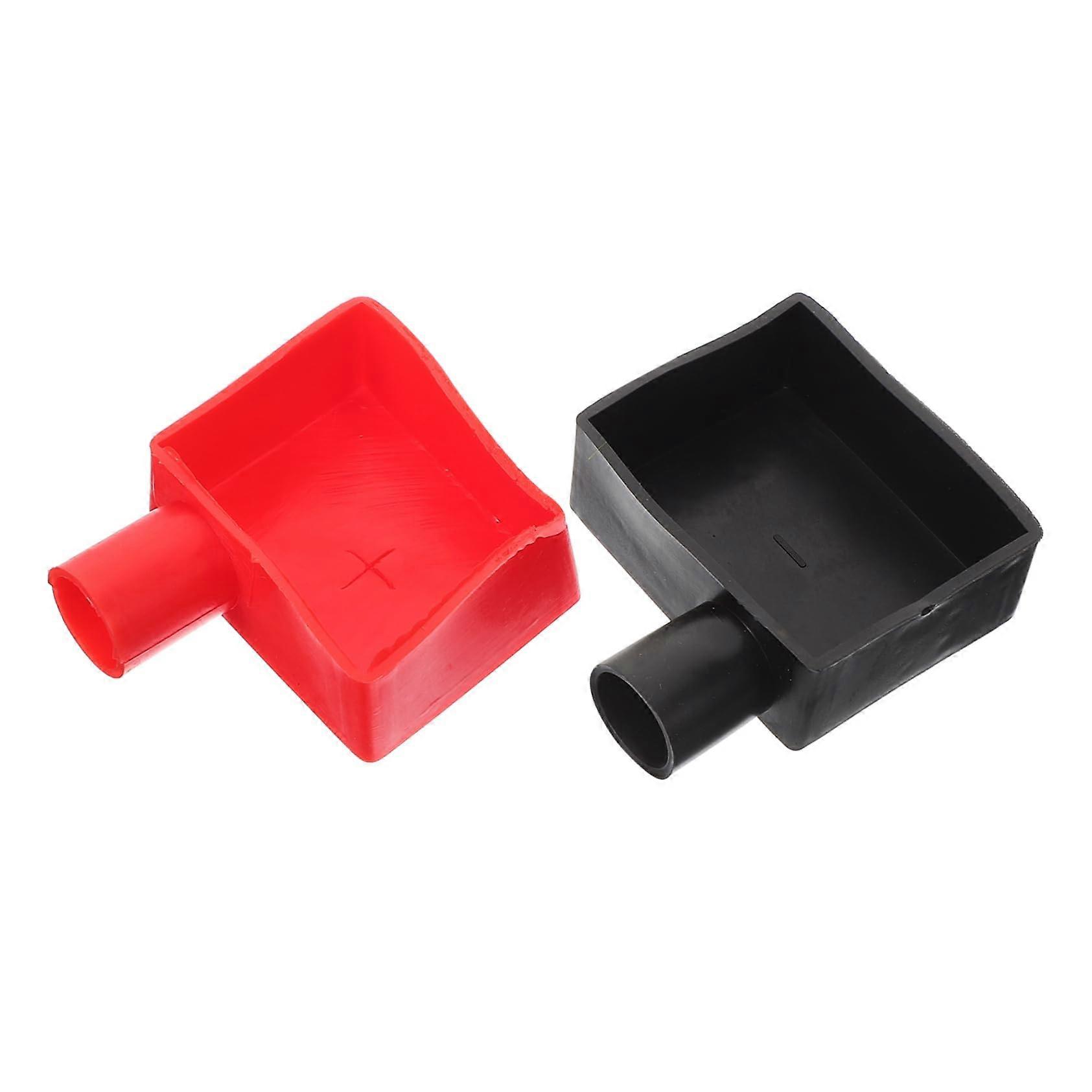 Battery terminal cover silicone protective caps for car batteries, durable and easy to install