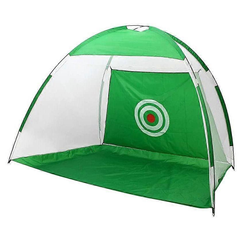 Golf Hitting Net Golf Net with Target Backyard Driving Range Swing Chipping Golf Training Aids,Green
