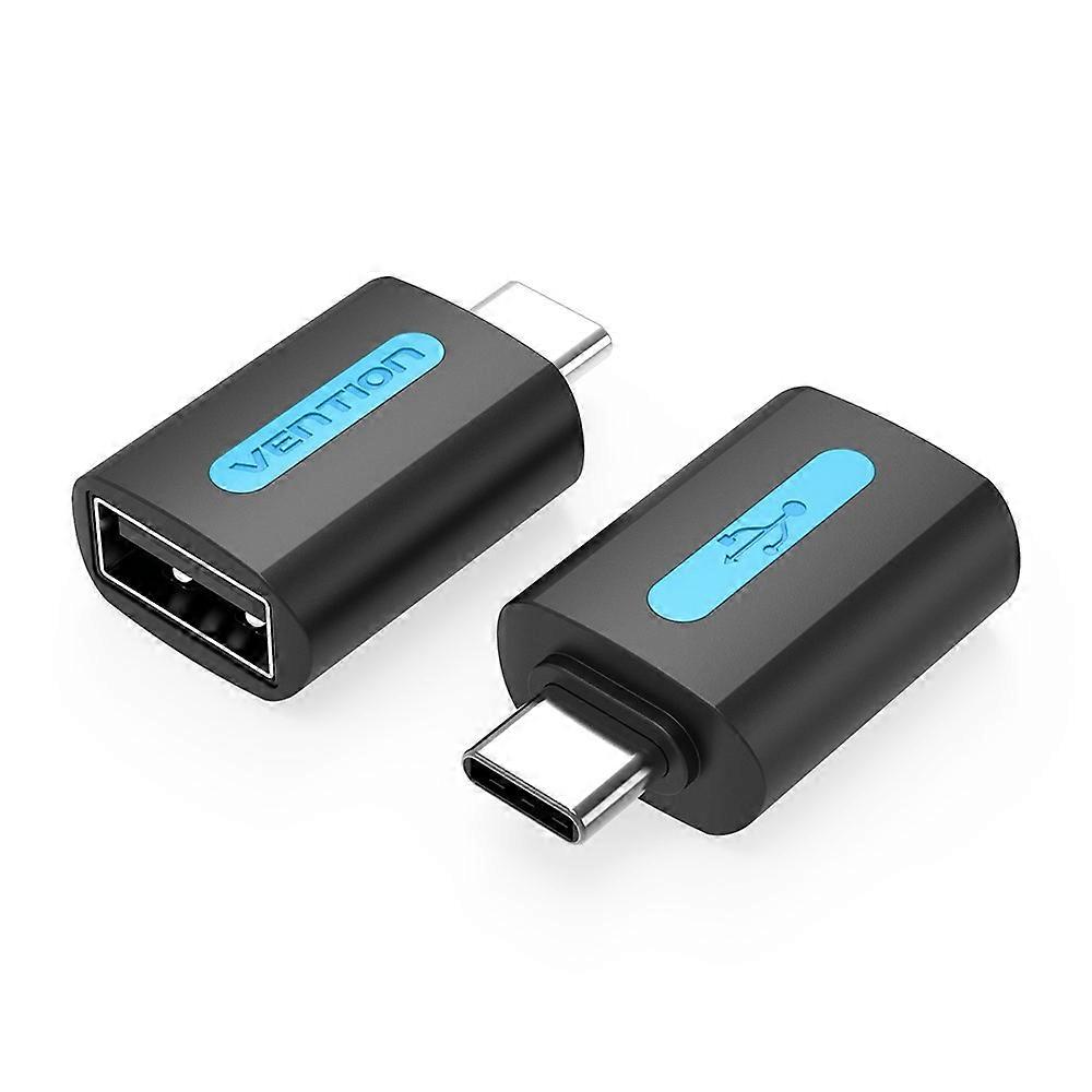 VENTION CDT Series USB-A Female to Type-C Male USB2.0 OTG Adapter 480Mbps Data Transfer PVC Converter