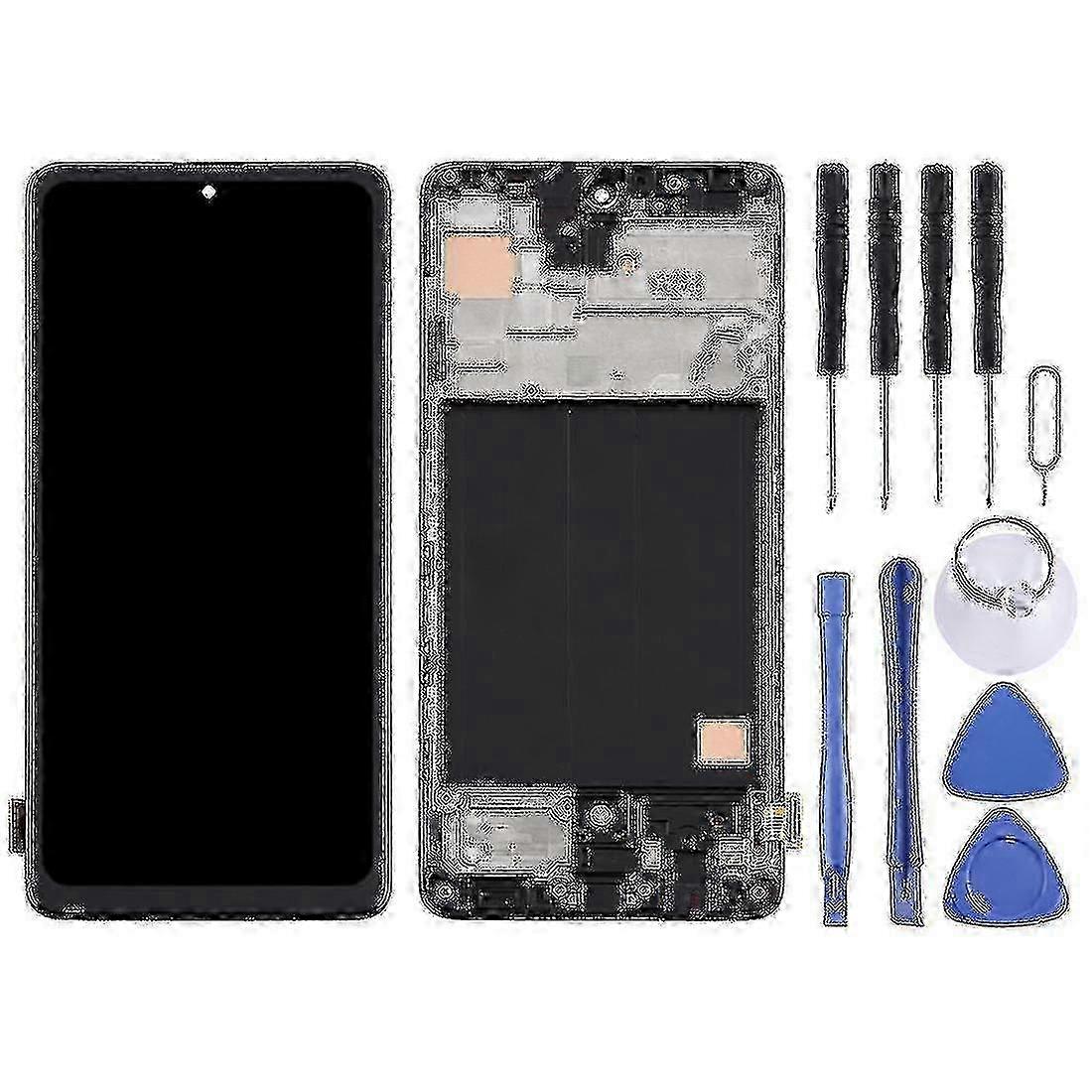 Samsung Galaxy A51 4G Full Assembly Screen Replacement with LCD Display, Digitizer & Frame - Black