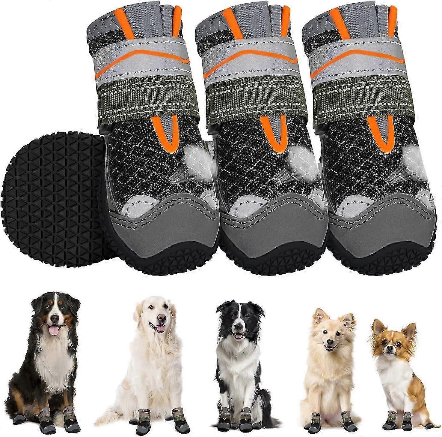 Dog Boots Paw Protector Summer Hot Weather Dual Adjustable