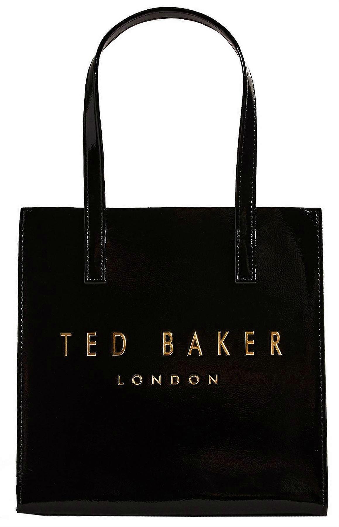 Ted Baker Crinion Crinkle Small Icon Tote Bag - Black