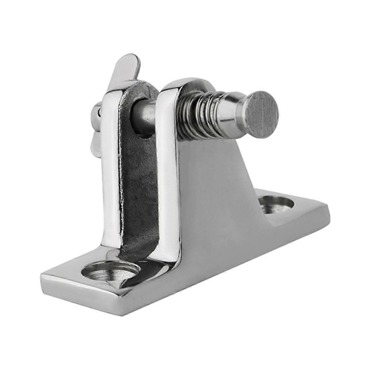316 Stainless Steel Deck Hinge 60° Removable Pin Marine Bimini Top Fitting Boat Accessories Marine Hardwares