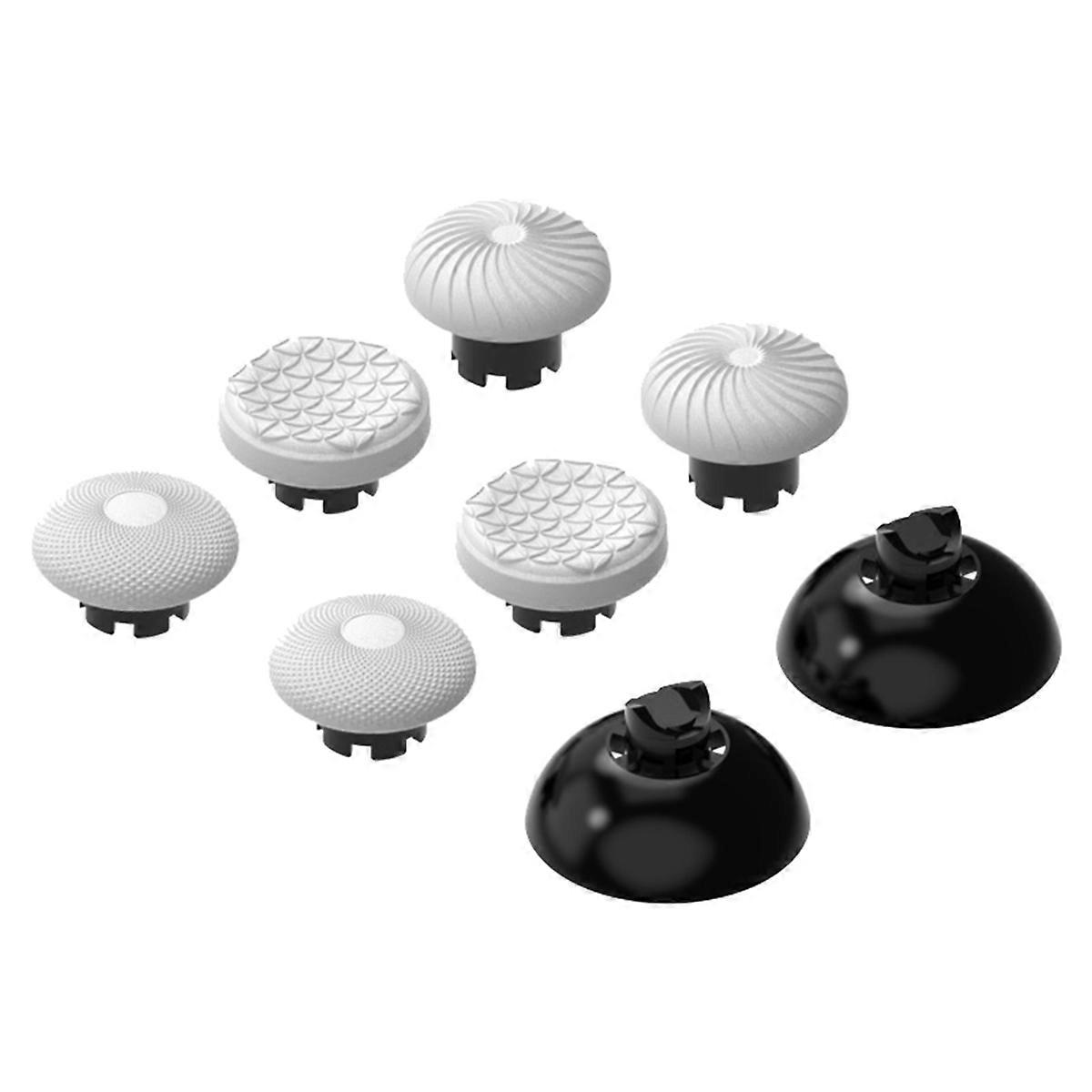 Rocker Cap & Paddle Accessory Set for /// Controller Handles Gaming Controller Accessories White