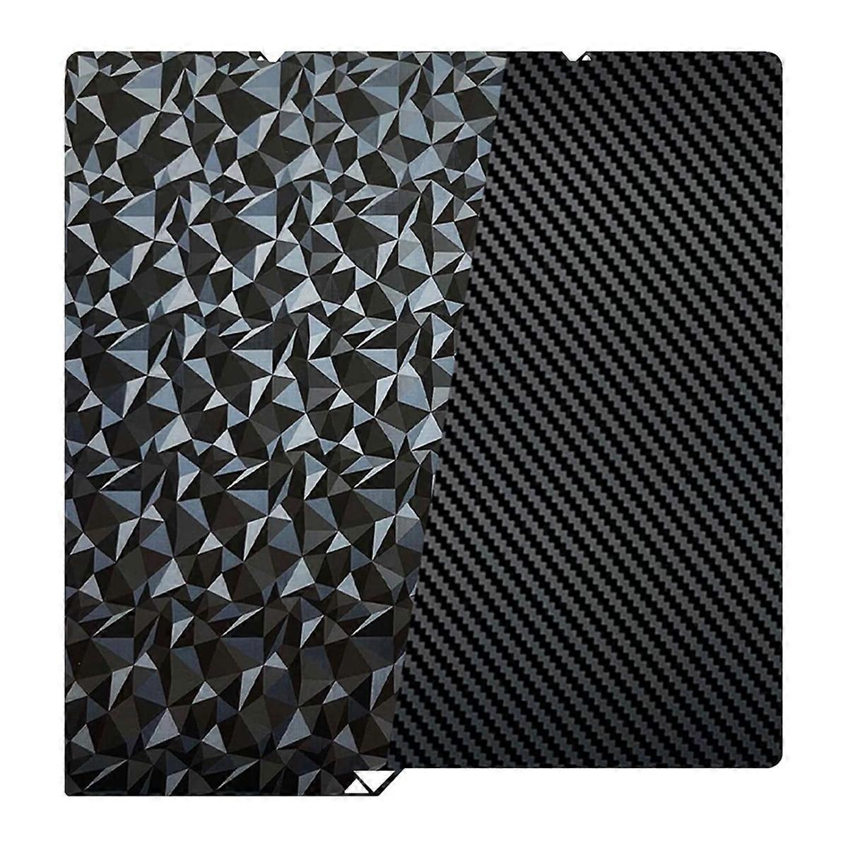 264x276mm for S1C Build Plate,Double Sided PEO PET Build Plate Flexible Spring Steel Heated Printing Bed Platform