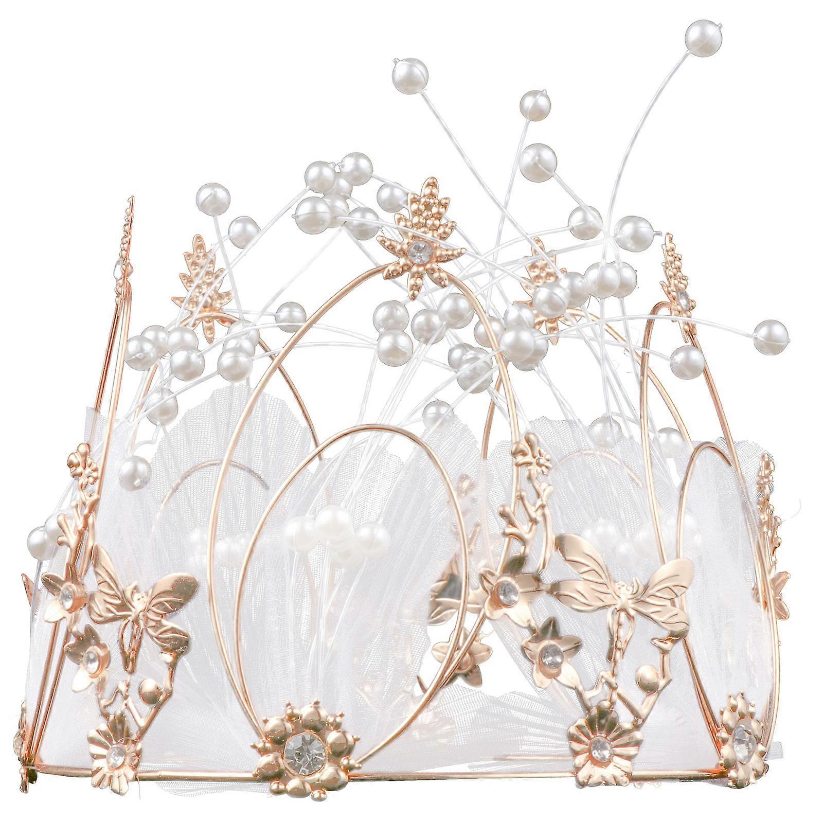 Egg Cake Decoration Crown Shape Decoration for 1Pcs Beautiful Cake Topper