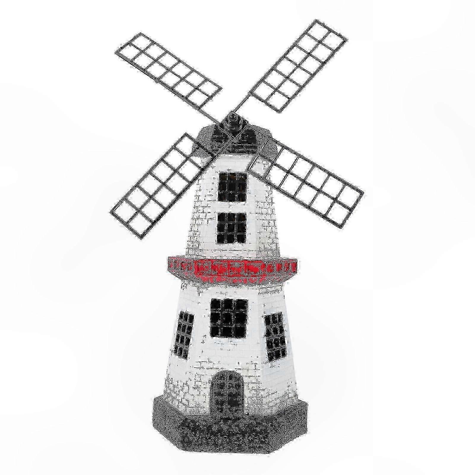 Solar-Powered LED Windmill Garden Light Outdoor Waterproof Decorative Lighting Solution