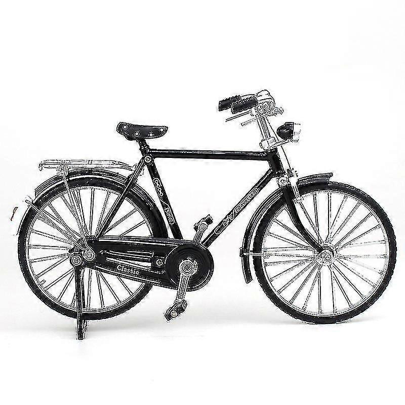 Alloy Classic Retro Bicycle Model 1:10 Scale Ornament