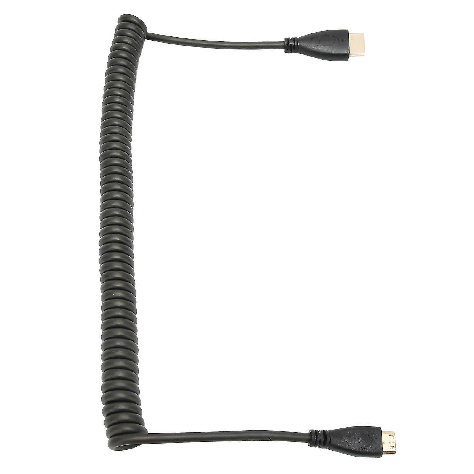 HDMI A to C Adapter Cable 1.5m PC Material Spring Design