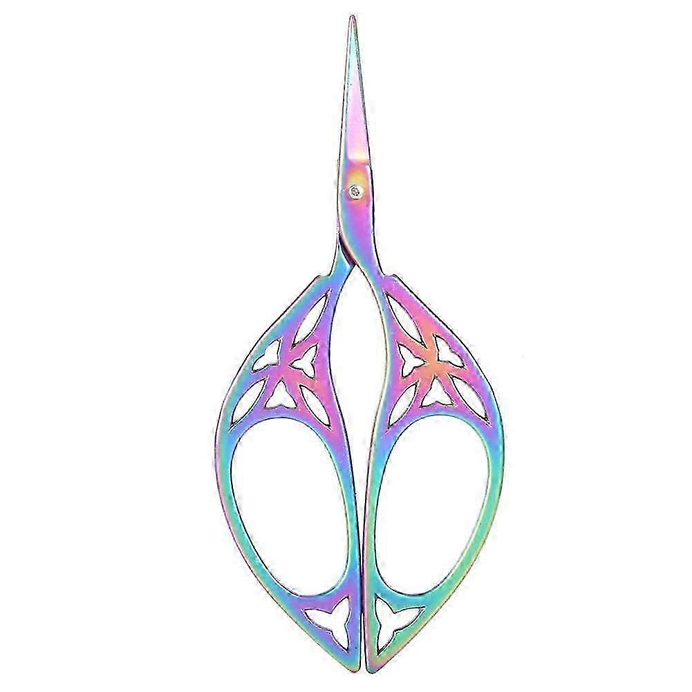 2025 Latest Model Vintage Creative Leaf Design Scissors Stainless Steel