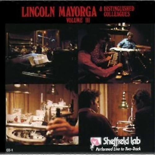 Mayorga Lincoln and Distinguished Vol 3 CD