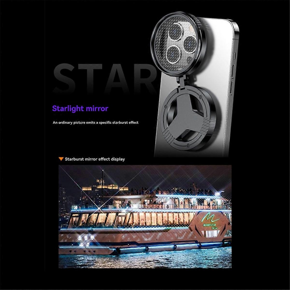 Universal 52mm CPL Polarizer Filter Magnetic Holder Vlogging Essential Accessory