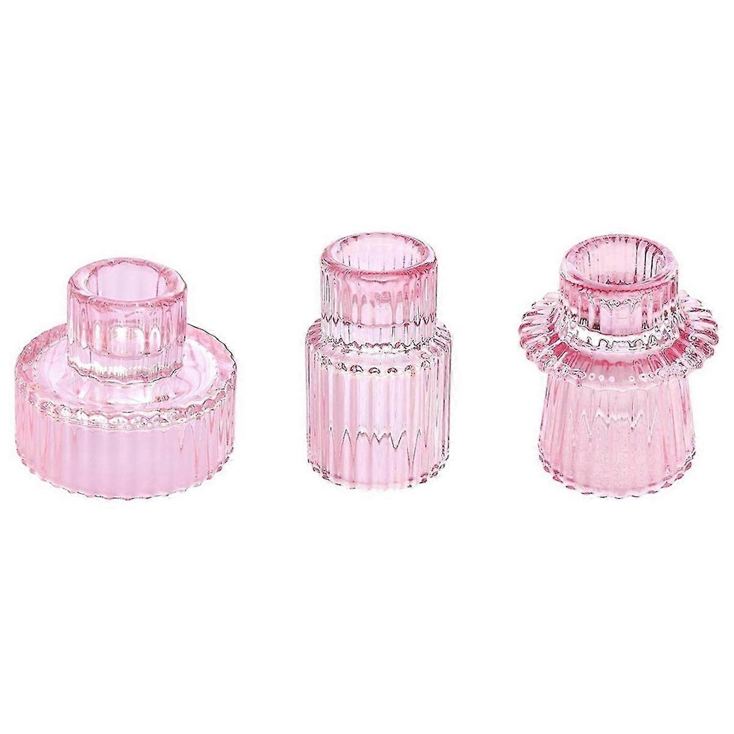 Taper Candlestick Holders for Table Centerpieces, Wedding Decor C