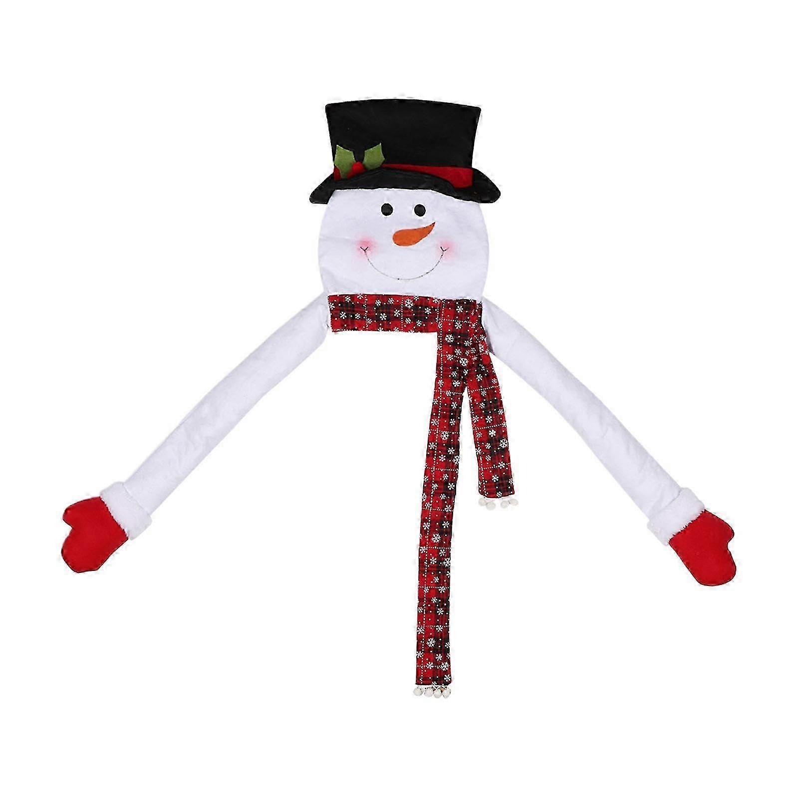 Christmas Tree - Winter Hugger Tree Topper | Christmas Tree Topper Hat, positive arms, closed Christmas decoration for Christmas