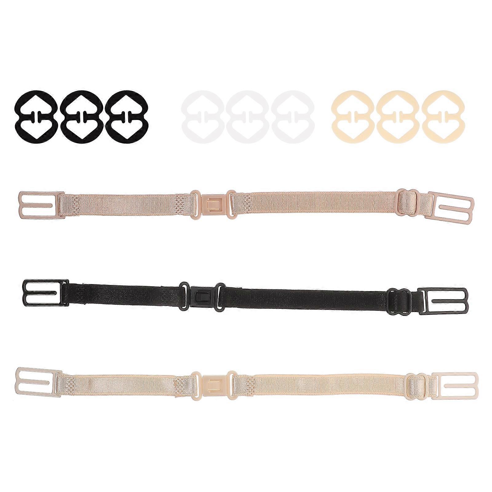Bra Strap Clips Bra Strap Replacement for Racerback Tops 2Sets