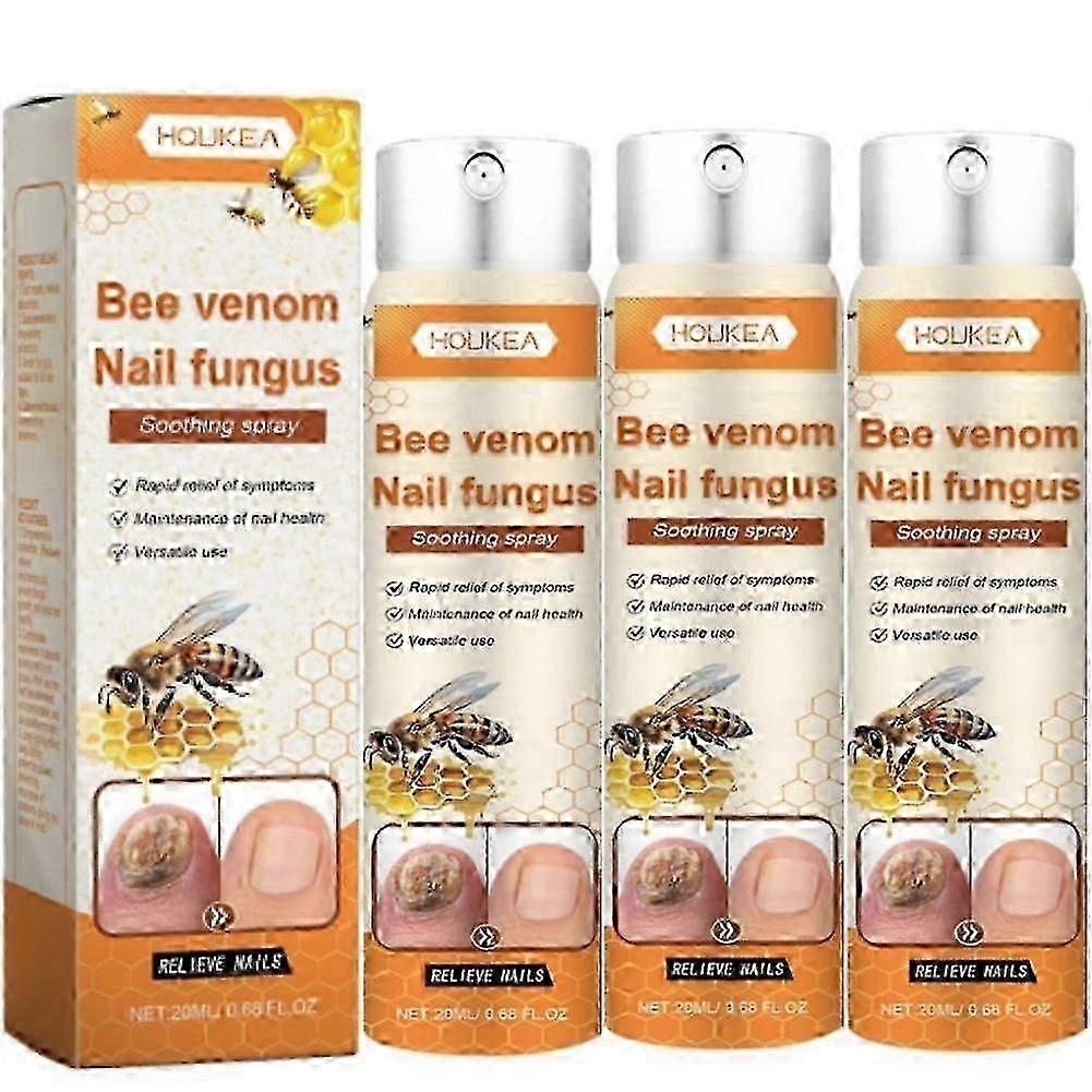 Ορός αποκατάστασης νυχιών Bee Venom, Λύση περιποίησης νυχιών, Φυσικό σπρέι περιποίησης νυχιών δηλητηρίου μέλισσας, Σπρέι περιποίησης νυχιών που μεγαλώνει προς τα μέσα Νέα άφιξη