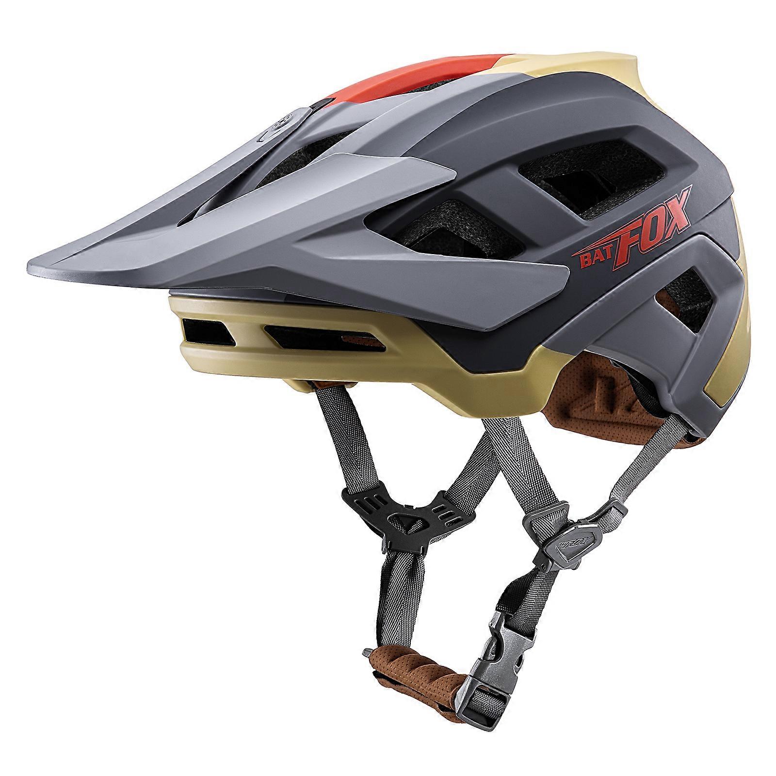 خوذة BATFOX للدراجات الجبلية MA066 خوذة رياضية لركوب الدراجات خفيفة الوزن وجيدة التهوية للرجال والنساء والبالغين والمراهقين والشباب للرياضات الخارجية وركوب الدراجات