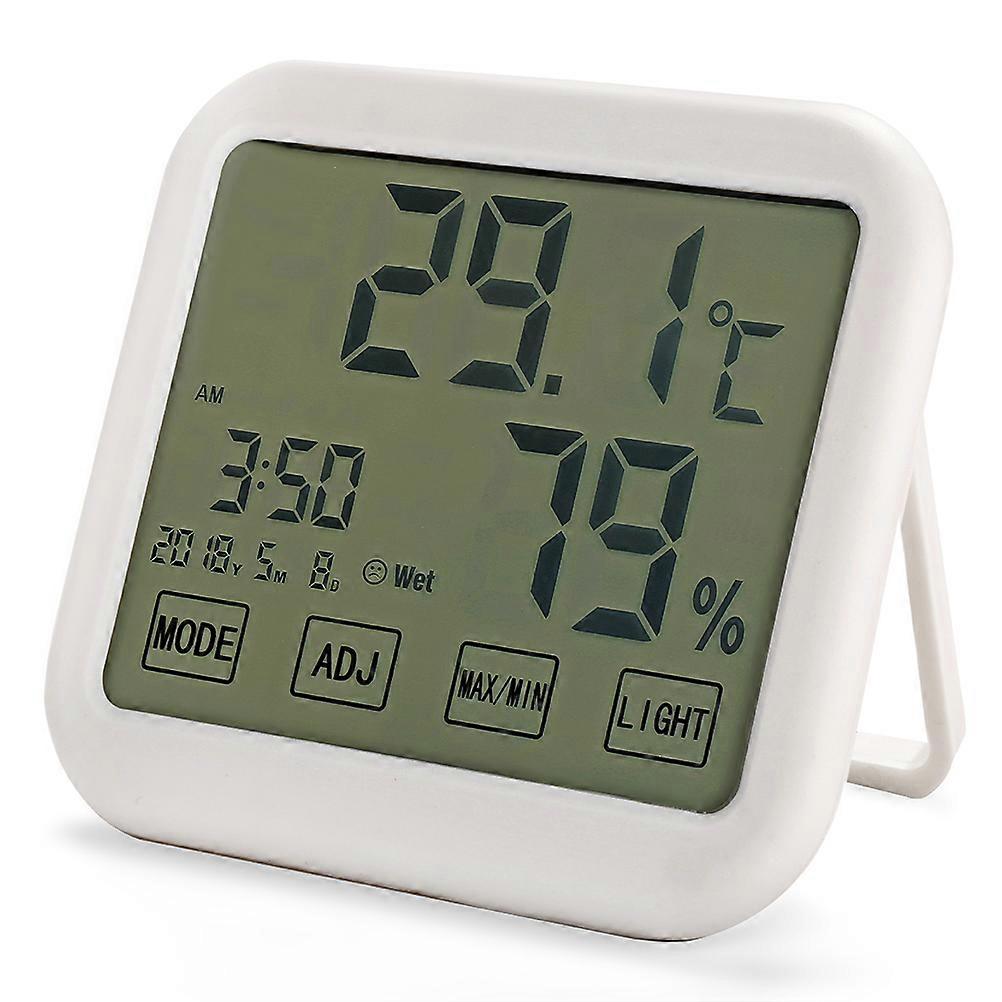 Hygrothermograph Screen Temperature Humidity Monitor 2Pcs
