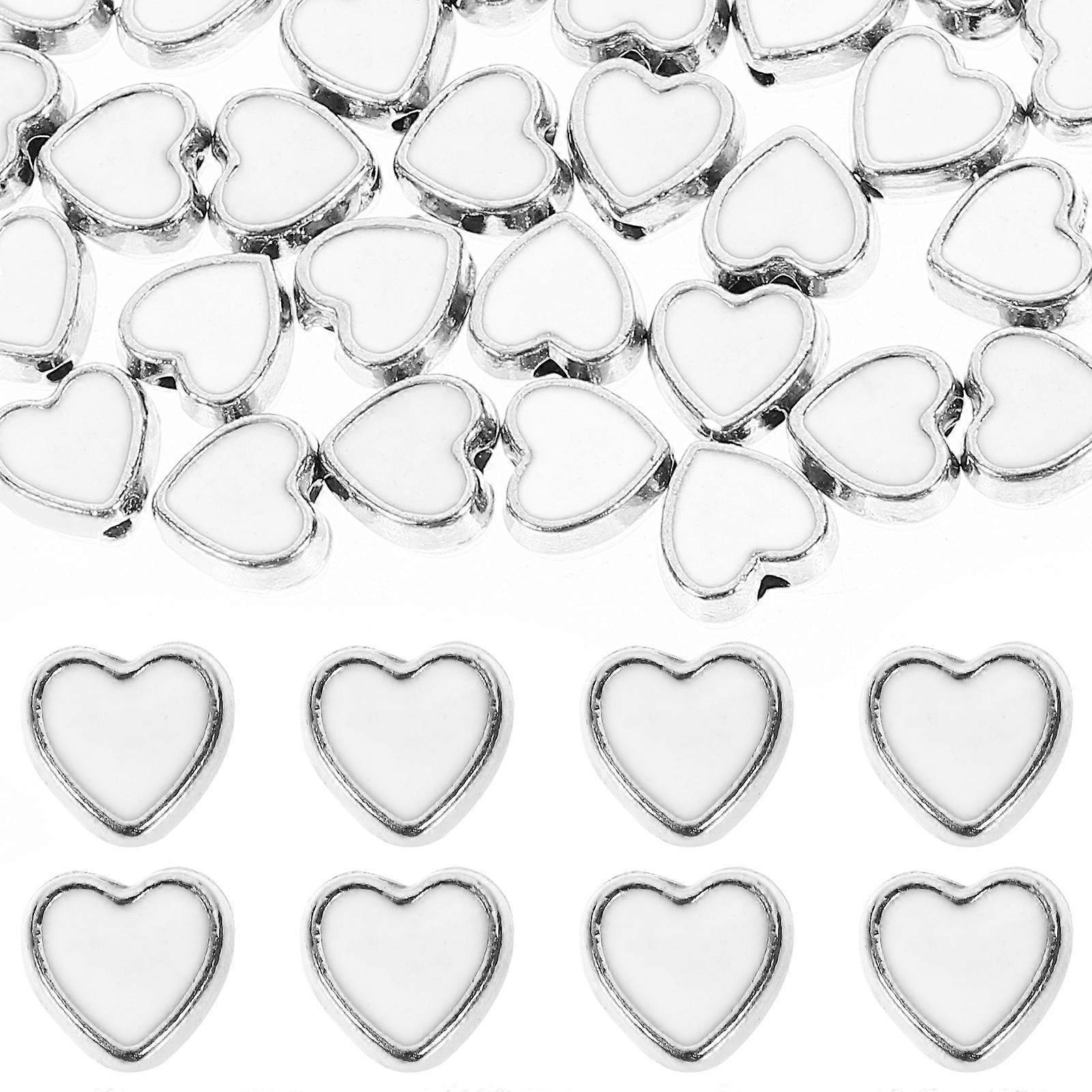 Τρυπημένες διαχωριστικές χάντρες για κιτ κατασκευής βραχιολιών Alloy Jewelry Crafts 100Pcs