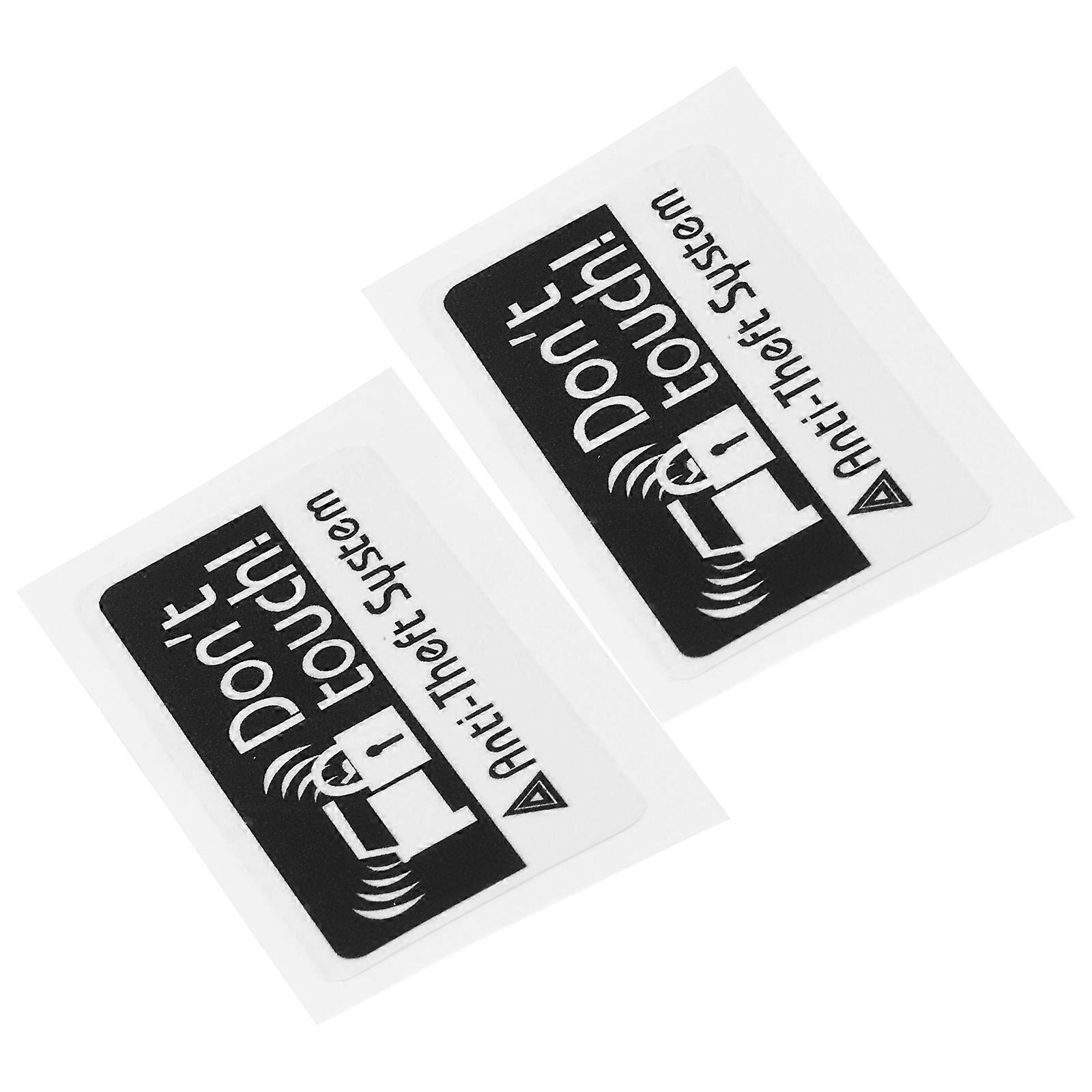 Do Not Touch Sticker Auto Decal Stickers for Protection 8Pcs
