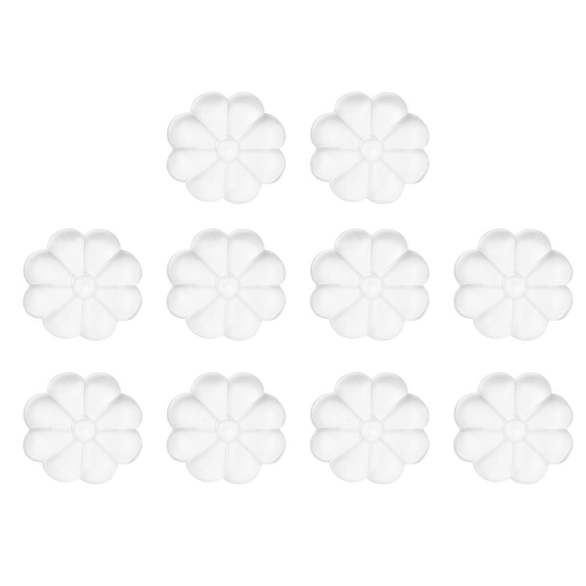 Door Knob Stoppers Transparent Pads for Home Use 30Pcs Protective Bumpers