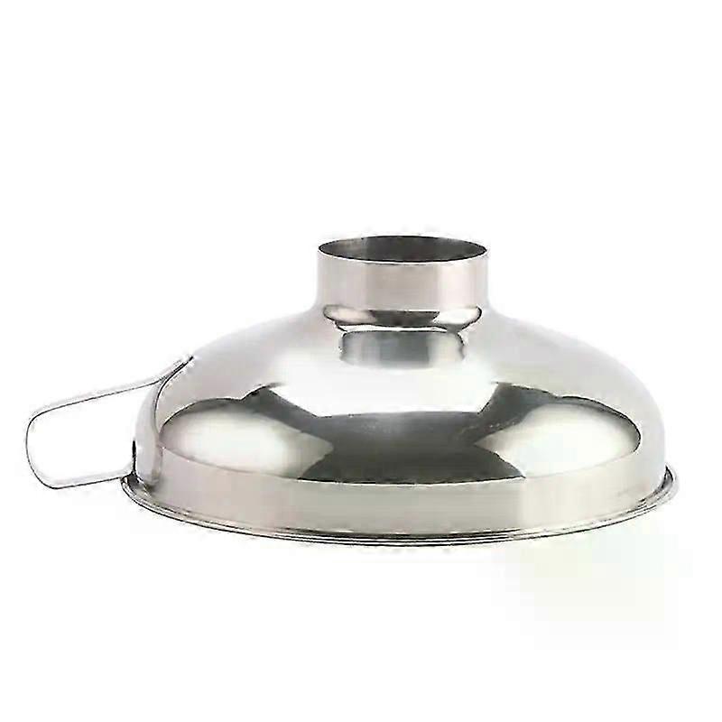Stainless Steel Wide Mouth Funnel Canning Hopper Filter Food Pickles Jam Funnel Multi-function Wine Funnel Kitchen Gadgets