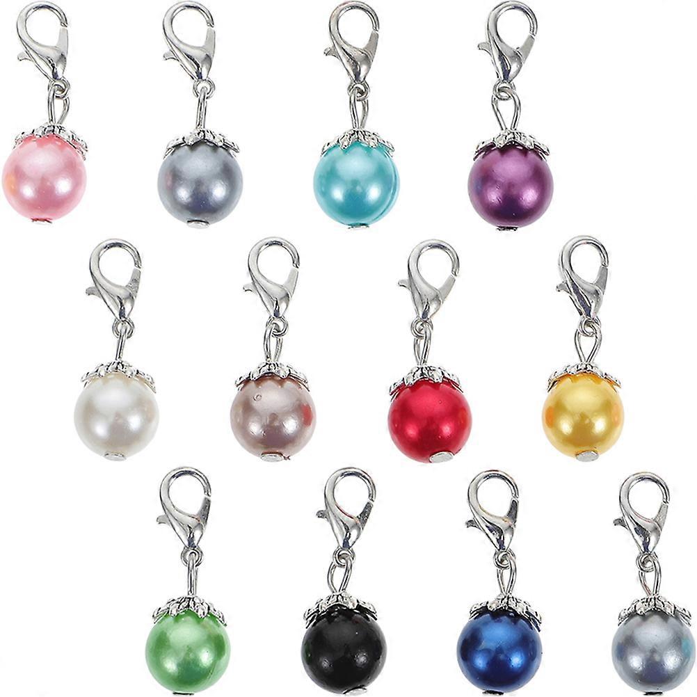 60Pcs DIY Pendant Accessories With Lobster Clasp For Crafters Jewelry Making Assorted Color Elegant Style
