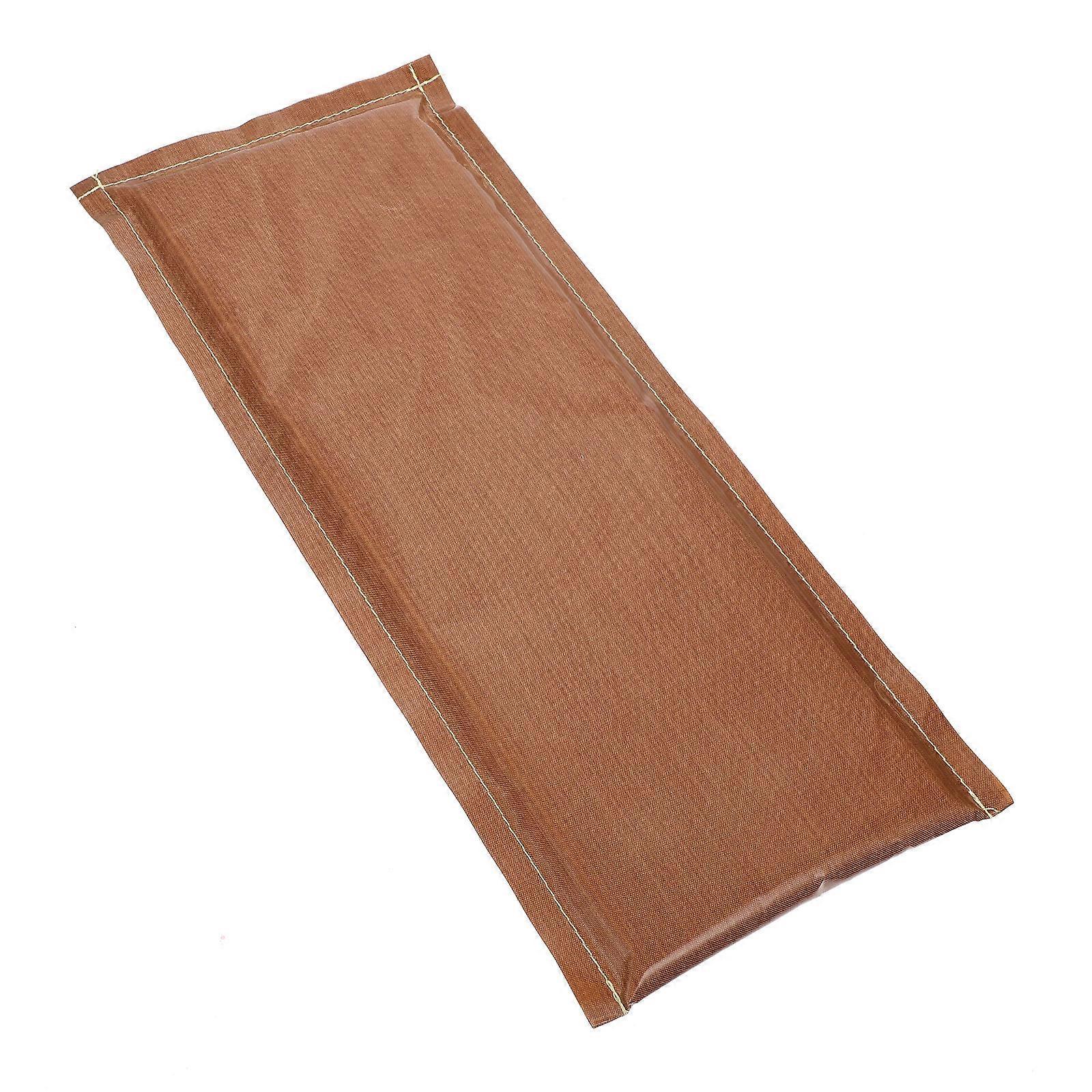 Non Stick Ironing Mat For Iron And Heat Press Machine In Brown Size 15.7X6.5X0.4in With Waterproof Feature 1Pcs