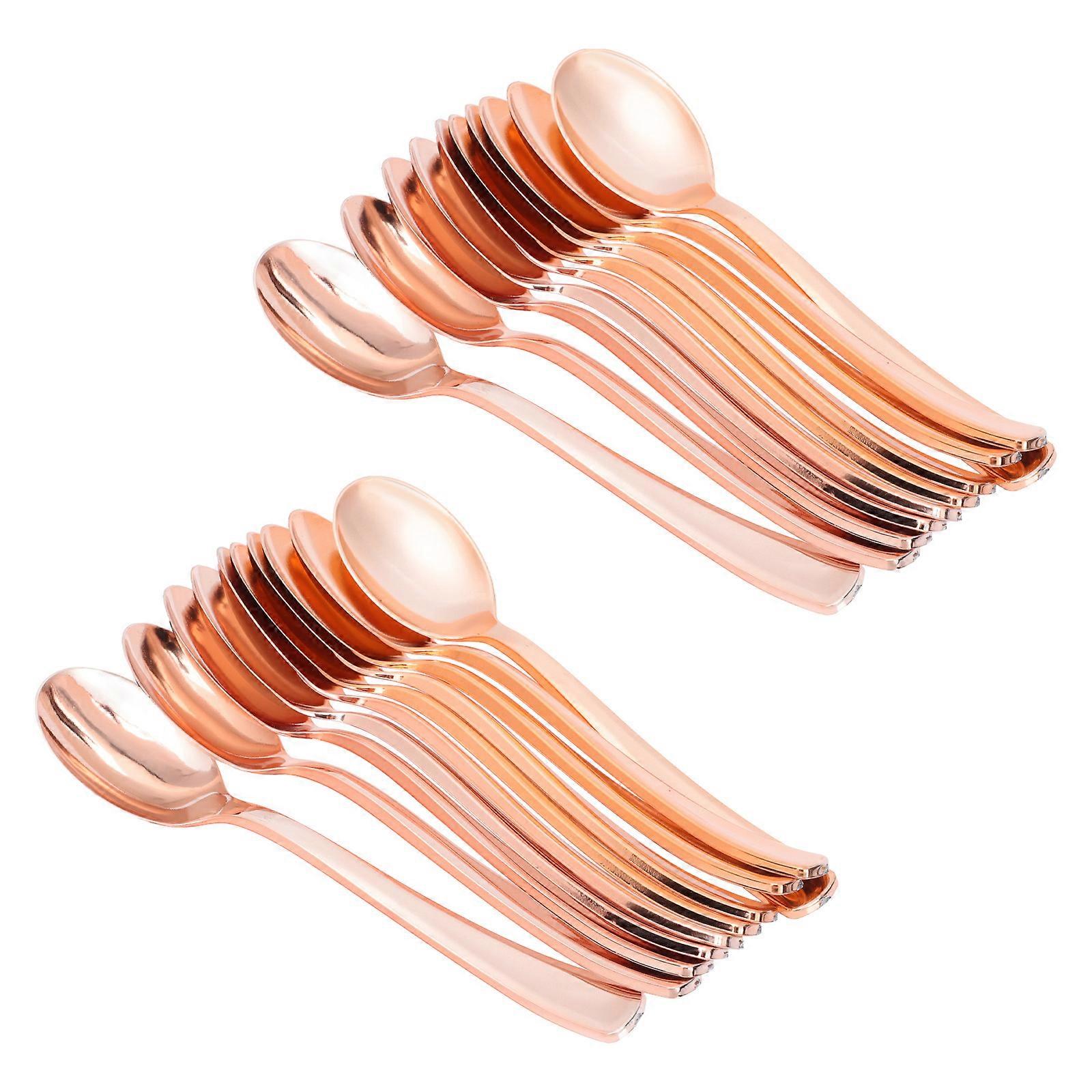 Dessert Rose Gold for Party 30Pcs