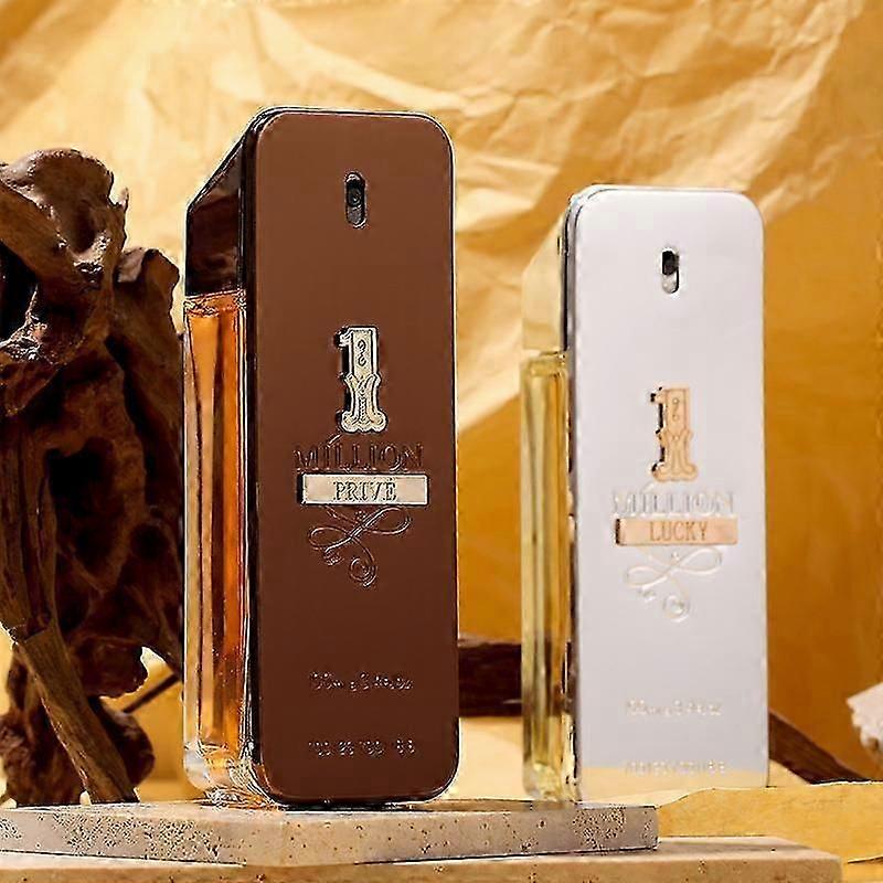 100ml Golden Millionaire Parfym Läder Doft Mjuk Förförisk Lyx Parfymer Långvarig Doft Attraktion Män