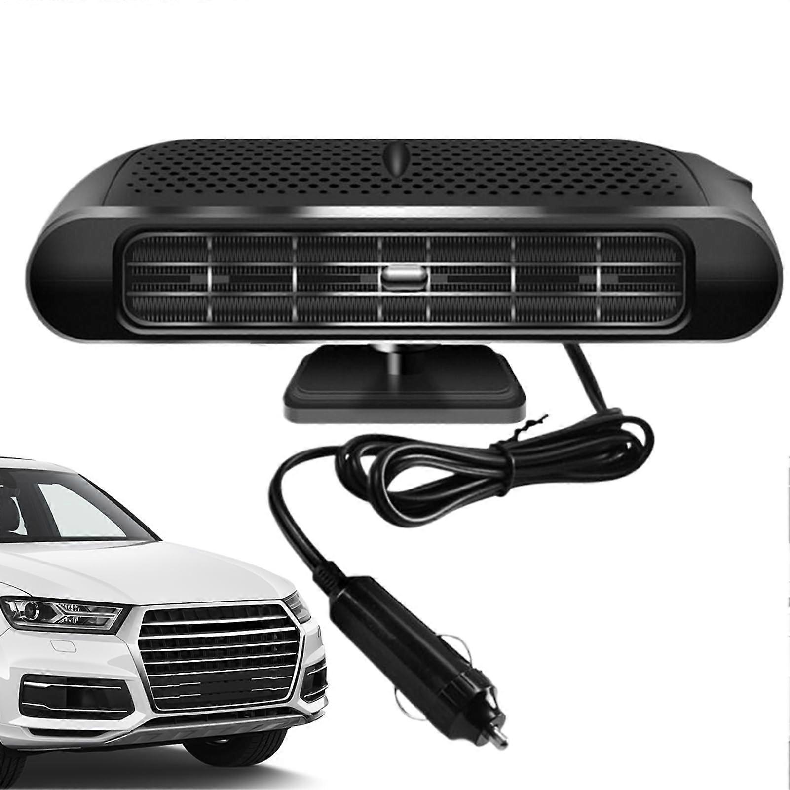 Car Heaters for Vehicle 12V/24V Portable Car Heater and Fan Defroster, Rechargeable for Sedans, Trucks, SUVs, RVs