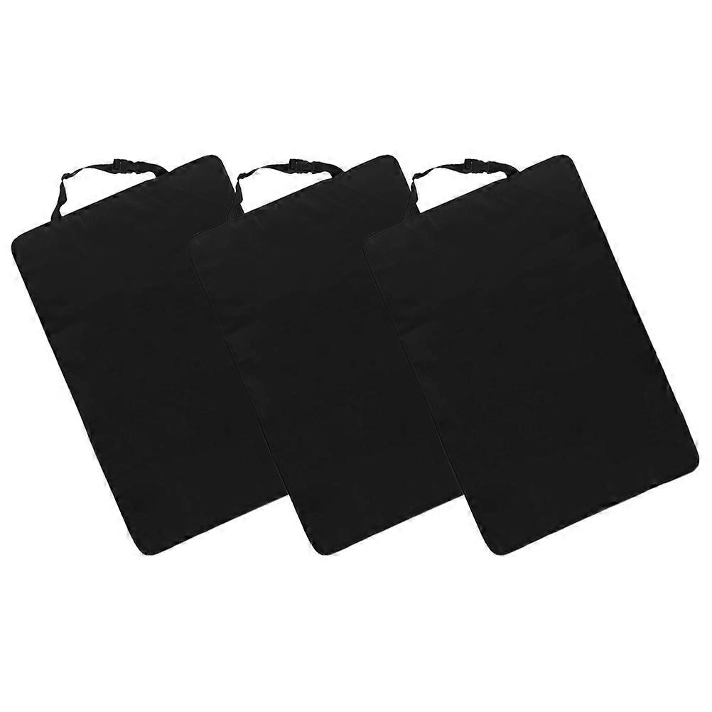 Waterproof Kick Mat Car Seat Back Protector for Durable Protection 3Pcs