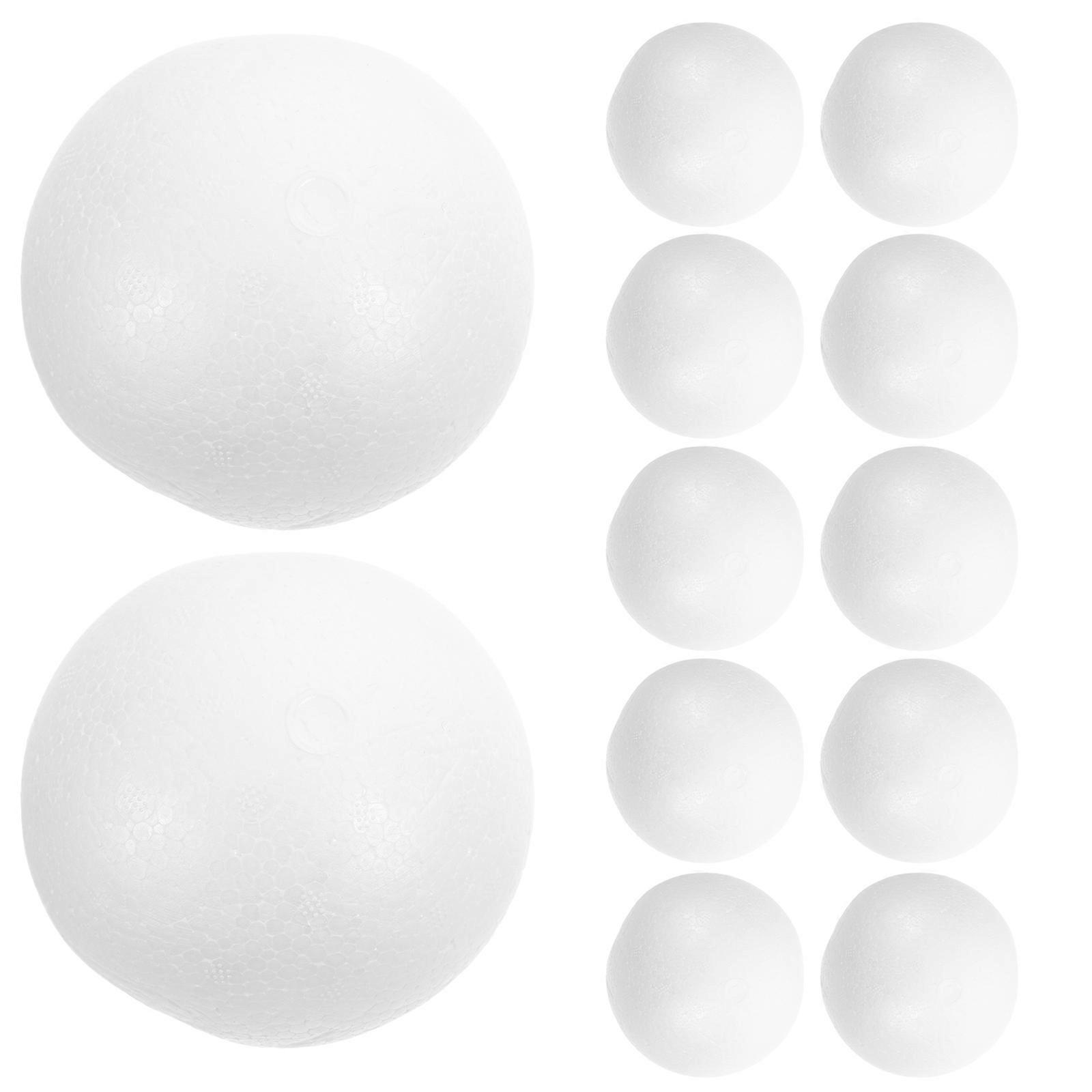 White Ball Solid Ball for Kids DIY Crafting Material 36Pcs Set