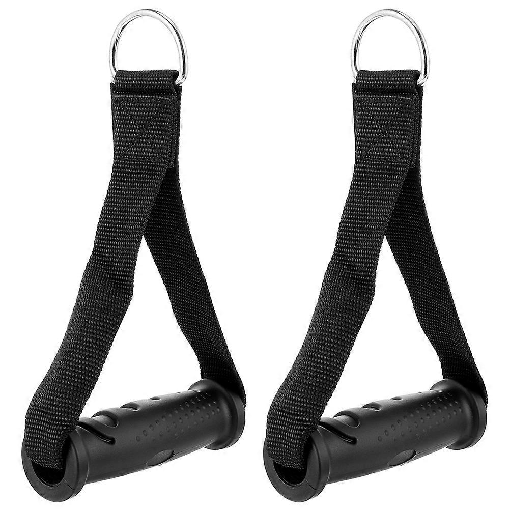 Heavy Duty Fitness Handle Exercise Handle Grip for Workout Strap 2Pcs