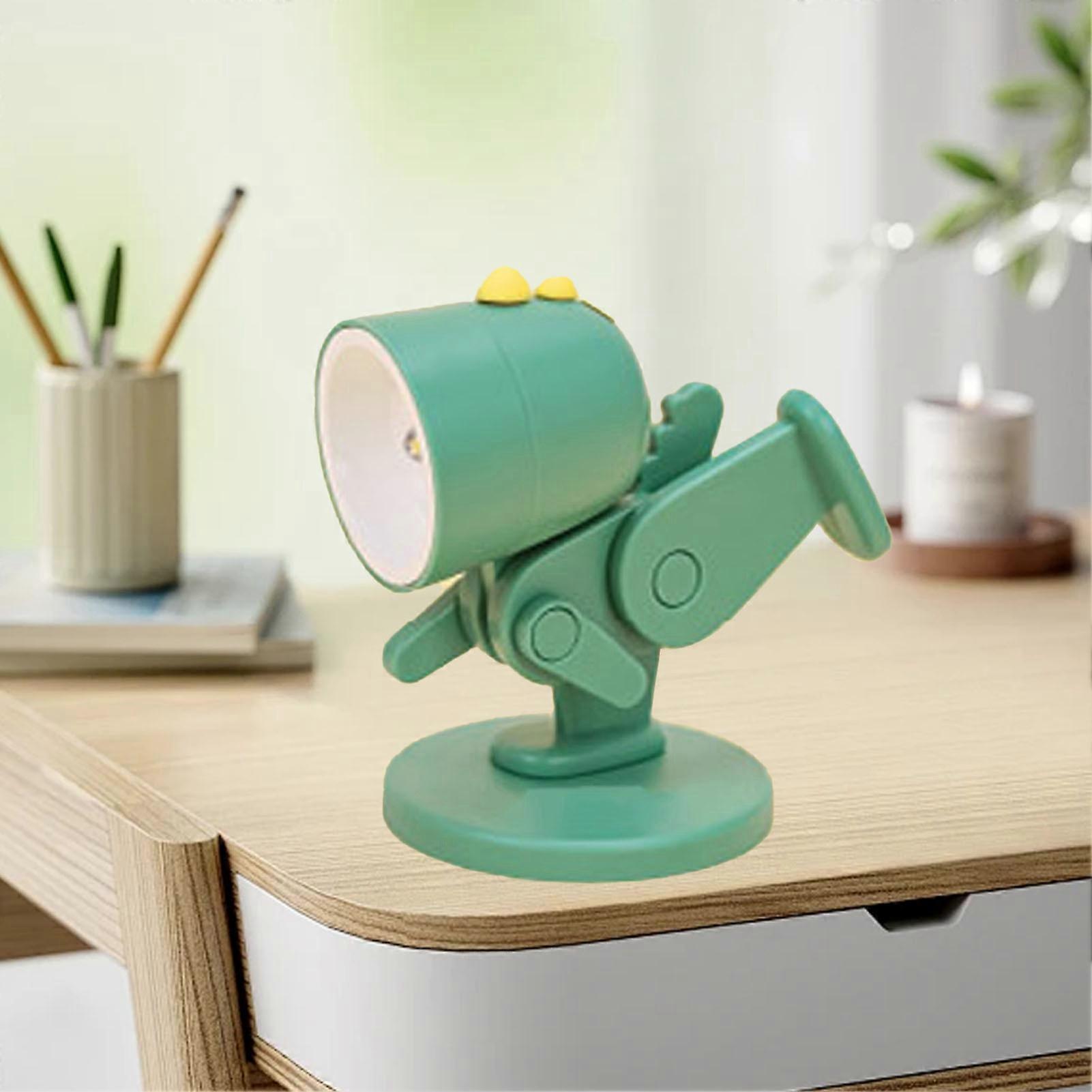 Cute Green LED Night Light 0.06W Bedside Ambient Lamp 50g