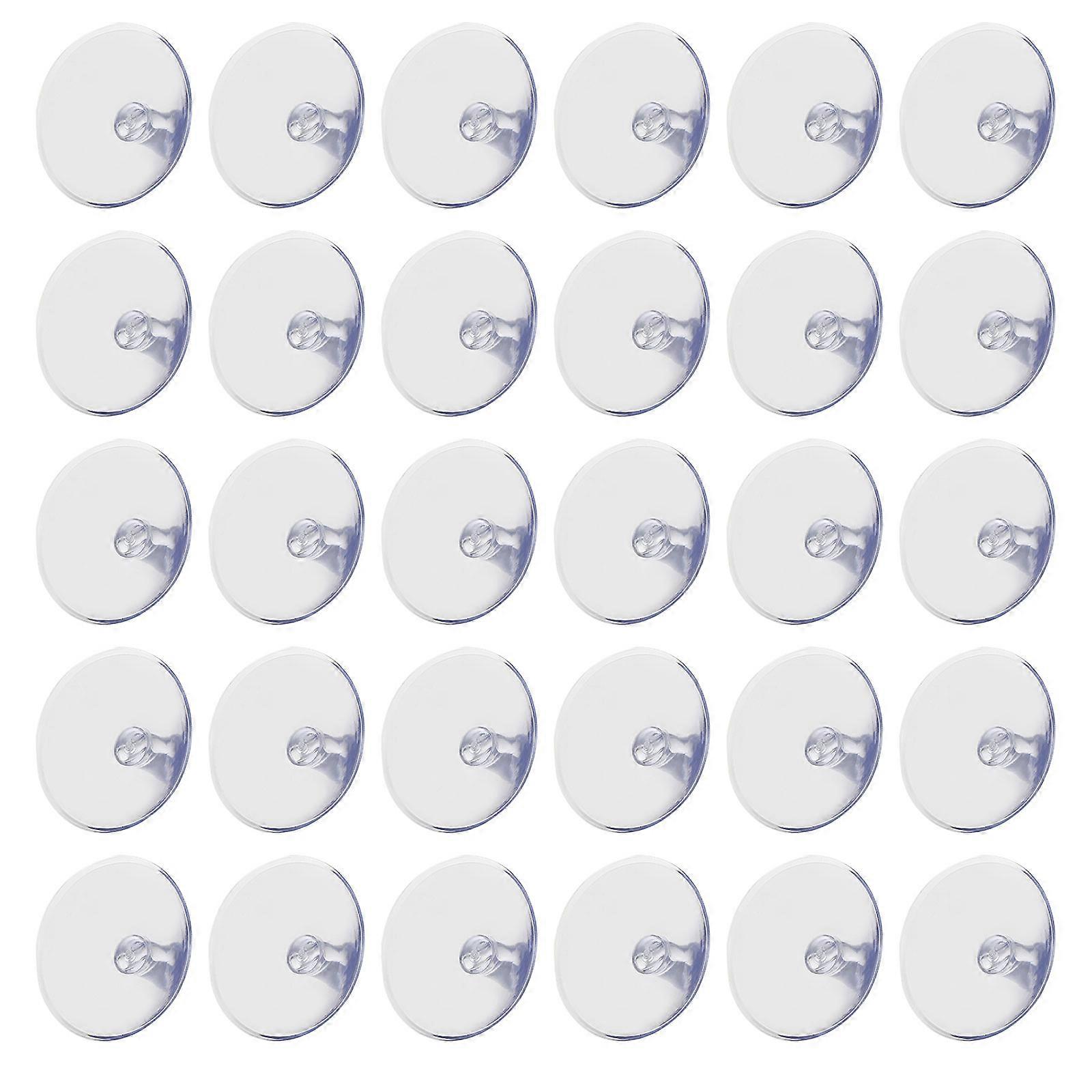 Clear Suction Cups Plastic Suction Cup for Kitchen Use 100Pcs
