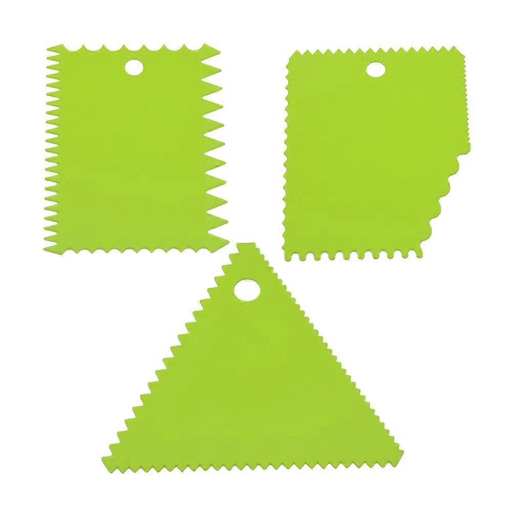 9Pcs Cake Tool Light Green Plastic for Home Use
