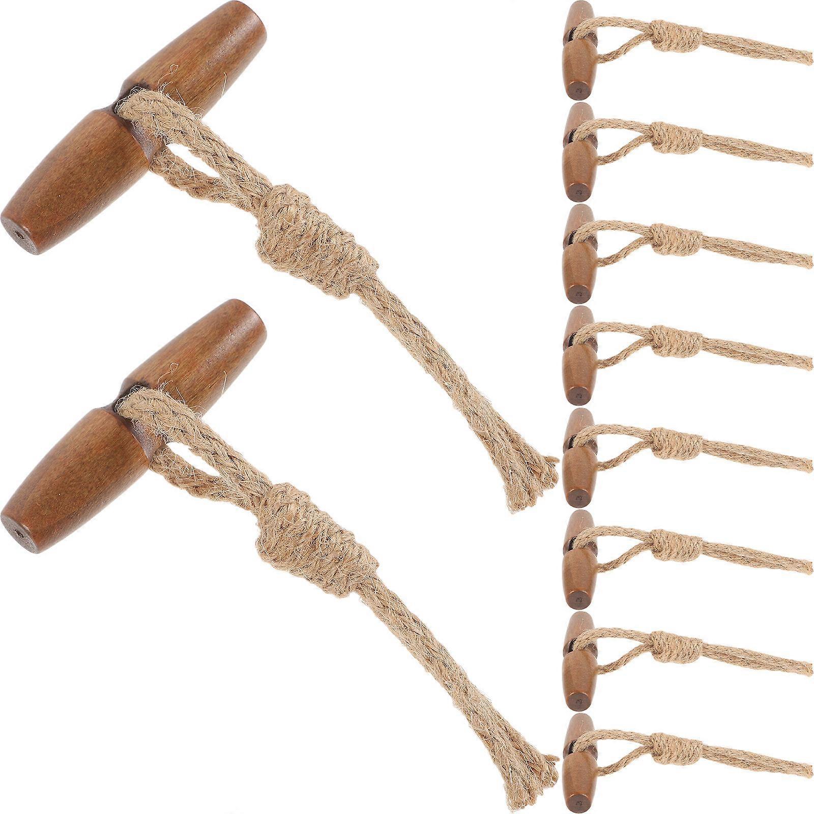 Clothing Wood Toggle Buttons 40 Pairs Of Horn Buttons Suitable For Coat Decoration Home DIY Sewn Projects