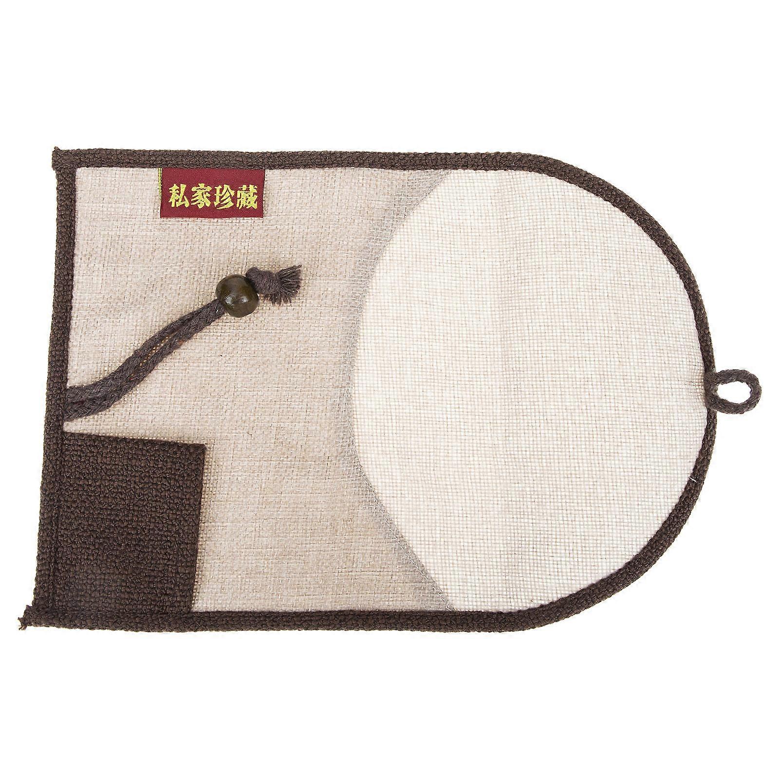 Vintage Tea Cake Storage Bag for Pu'er Tea Cake 4Pcs Assorted