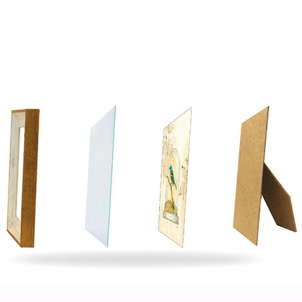 Elegant Design Photo Frame 6 Inch Vintage Style Gifts For Home And Office Random Pattern 2Pcs