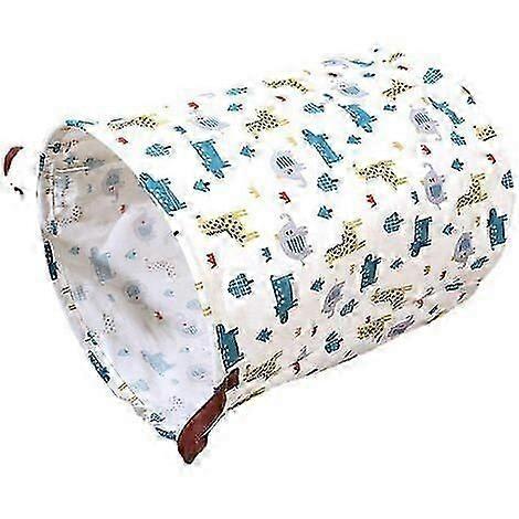 2025LatestModel4050cm Simple Hand-Printed Round Storage Basket for Dirty Laundry and Toys -