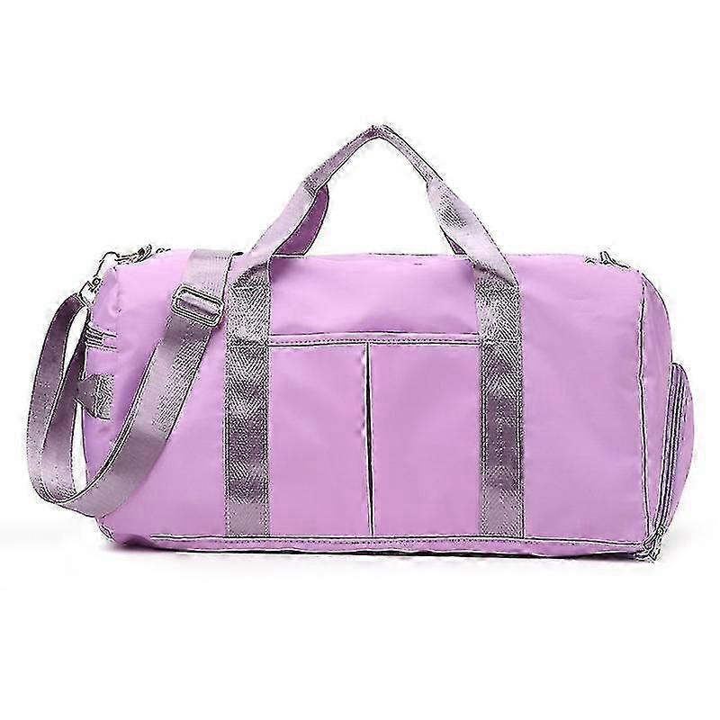 Sac de sport étanche avec compartiment à chaussures, séparation sec/humide (noir)