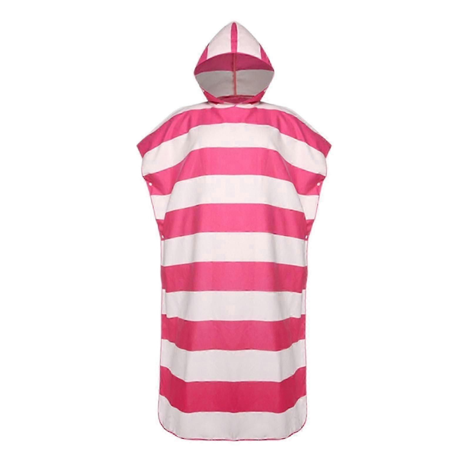 Microfiber Surf Beach Wetsuit Changing Towel Bath Robe Poncho with , One